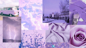 Pastel Purple Laptop Wallpaper