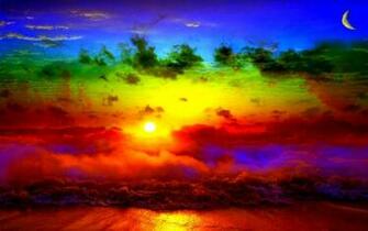 HD Colorful Sunset Wallpaper