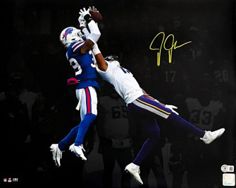 Justin Jefferson Minnesota Vikings Signed One Handed Catch