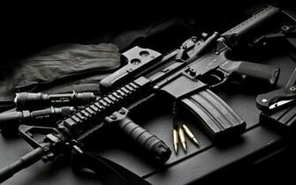 Assault Rifle Desktop Wallpaper Gun Image