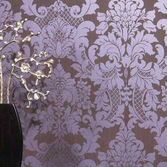 Damask Metallic Wallpaper