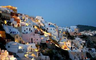 Wallpaper Santorini