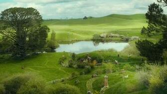 The Shire Hobbit An Unexpected Journey Wallpaper