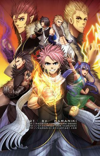 Image Of Fairy Tail Dragon Slayers For Desktop Background