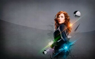 Scarlett Johansson Women Black Widow Natasha