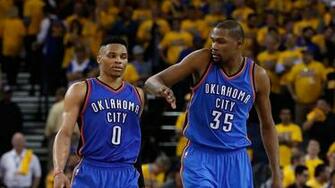 Kevin Durant And Russell Westbrook Wallpaper