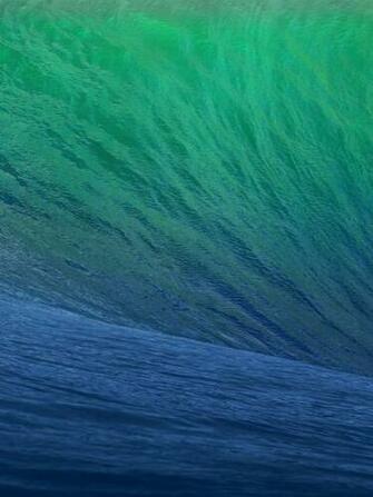 Os X Mavericks Wave iPad Wallpaper