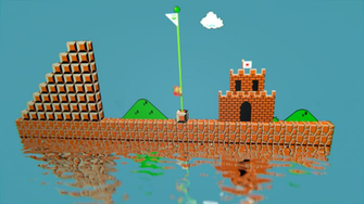 Bit Mario Wallpaper Image