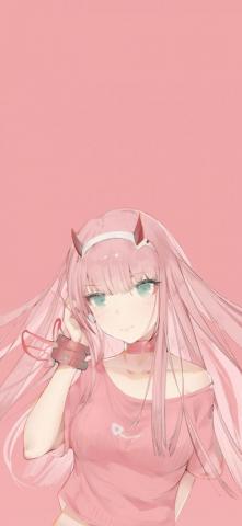 iPhone X Oc Dearpinkoni Casual Zero Two Music