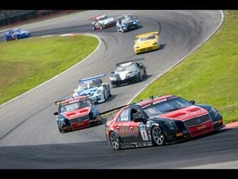 Cadillac Cts V Racing Mid Ohio Sports Car Course Wallpaper