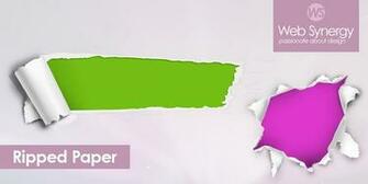 Paper Tear Effect In Photoshop Ripped Set Pre