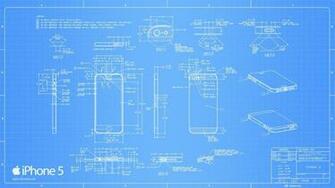 Deviantart Blueprints iPhone Wallpaper Background
