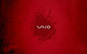 Sony Vaio Logo Red Wallpaper HD IwallHD