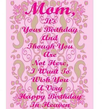 Mom Happy BirtHDay