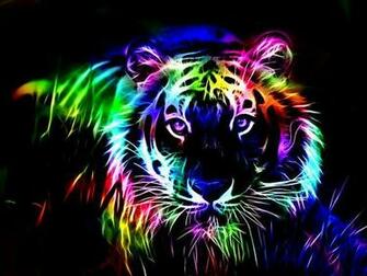 Rainbow Tiger By Fizzy Sprite