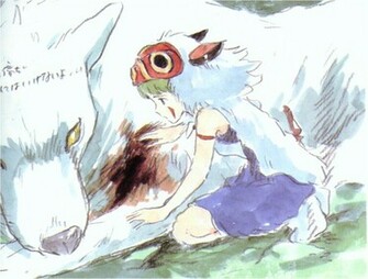 Mononoke Hime Desktop Wallpaper Hivewallpaper