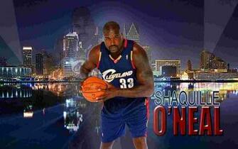 Shaquille O Neal Cavaliers Widescreen Wallpaper