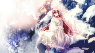Anime Girl Angel High Resolution Wallpaper
