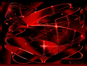 Red And Black Abstract Background