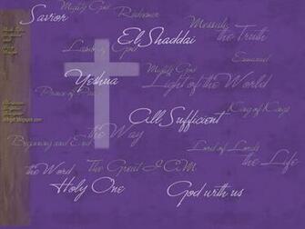 Names Of Jesus Desktop Wallpaper Rich Gifts Design And