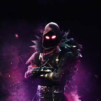 Wallpaper Game Raven Fortnite Battle