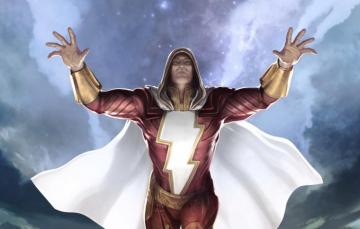 Wallpaper Fiction Art Cloak Superhero Dc Comics Shazam