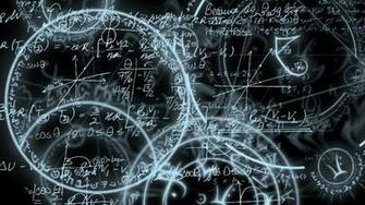 Math 3d Art Black Formula White Mathematical