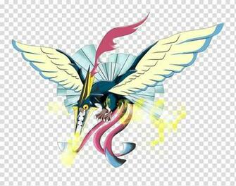 Shiny Mega Voltgeot Vikavolt Pidgeot Fusion Transparent
