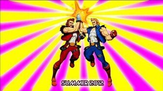 Double Dragon Neon Wallpaper Background