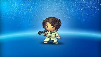 Star Wars Princess Leia Chibi Version