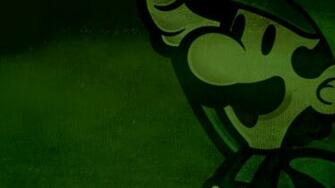 Paper Luigi Wallpaper By Lostcrystal