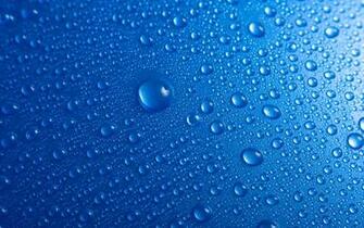 Water Drop Wallpaper Blue