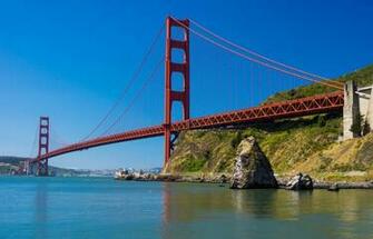 San Francisco Bridge Golden Gate Sky Gulf HD Wallpaper