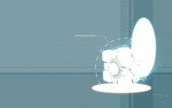 Companion Cube Wallpaper Portal HD
