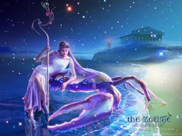 Wallpaper Zodiak Sign Pisces Cancer Mythology Zodiac Signs