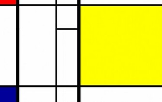 Mondrianesque Number One Desktop Wallpaper