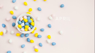 April Desktop Wallpaper Calendar