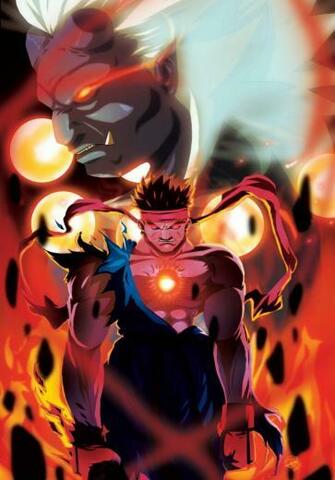 Evil Ryu And Oni Akuma By Toviorogers