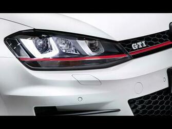 Volkswagen Golf Gti Concept Faros Fondos De Pantalla