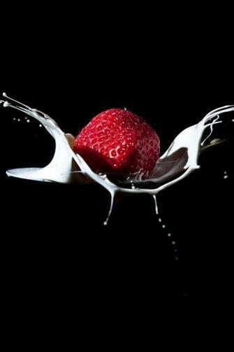 Dynamic Strawberries iPhone Wallpaper Ipod Touch