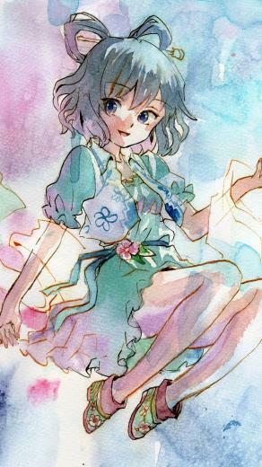 6s Plus Cute Anime Girl iPhone Wallpaper HD