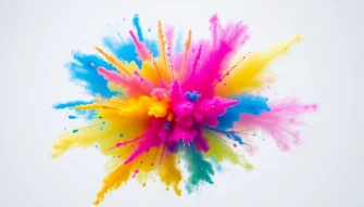 Color Powder Wallpaper