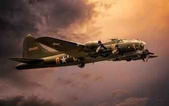 Boeing B Flying Fortress HD Wallpaper Background Image