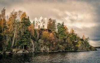 Wallpaper Russia Leningrad Oblast Vyborg Monrepos Park Ludwig
