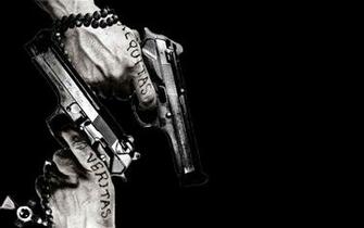 Black Boondock Saints Art HD Desktop Wallpaper