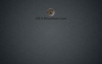 Os X Mountain Lion Wallpaper