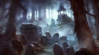 Cemetery Computer Wallpaper Desktop Background Id