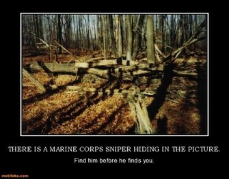 There Is A Marine Corps Sniper Hiding In The Picture