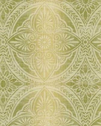 Brown Large Medallions Wallpaper Pattern Name