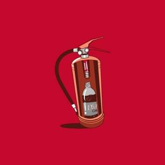 Diet Coke Mentos Fire Extinguisher iPad iPhone HD Wallpaper